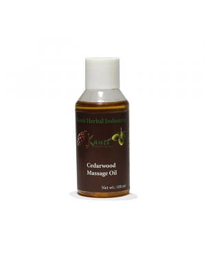 Kanti Herbal Cedarwood Massage Oil– 100ml