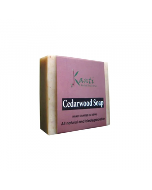 Kanti Herbal Cedarwood Soap- 80gm