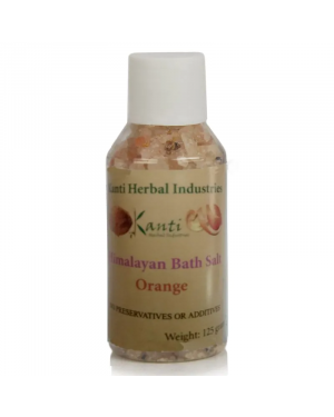 Kanti Herbal Himalayan Bath Salt Orange (125gm)
