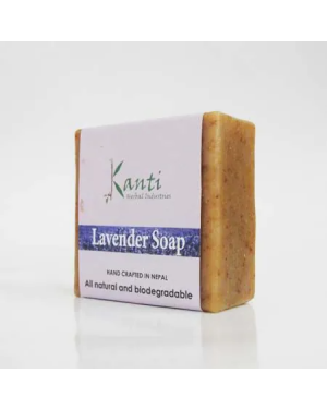 Kanti Herbal Lavender Soap- 80gm