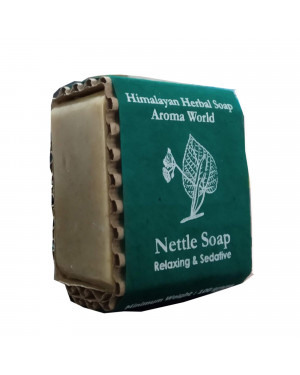 Kanti Herbal Nettle Soap- 100gm (Cold Process Soap)