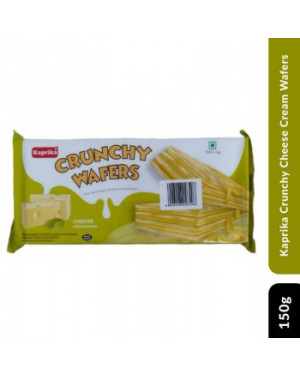 Kaprika Crunchy Cheese Cream Wafers 75gm