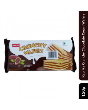 Kaprika Crunchy Chocolate Cream Wafers 150gm