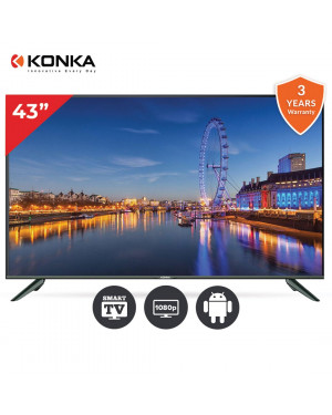 Konka KDL43MD662ANTS 43 Inch Android Smart LED TV Television
