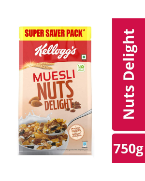 Kelloggs Muesli Nuts Delight 750gm