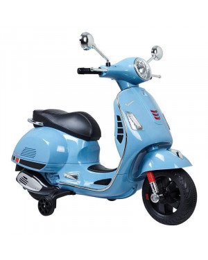 Vespa Battery Ride On Scooter For Kids Blue