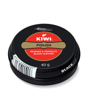 Kiwi Paste Shoe Polish - Black 40g