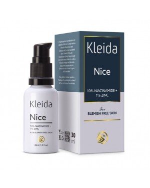 Kleida 10% Niacinamide and 1 % Zinc serum 30ml