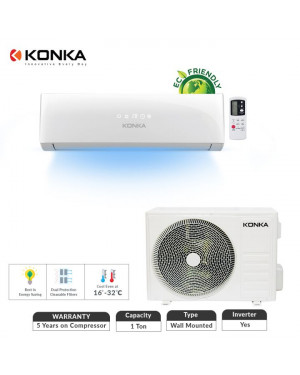 Konka KAC 12GHABp-P200 1 Ton Spilt Wall Air Conditioner 