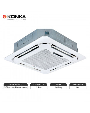 Konka KCCBR 24HR 2 Ton Cassette Ceiling Mounted Air Conditioner 