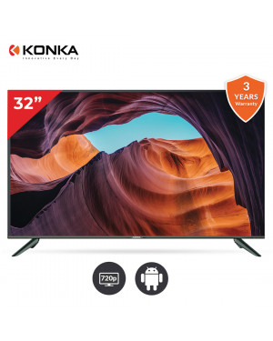 Konka TV 32 Inch Normal A+ Panel HD LED TV KE32MS316 Television