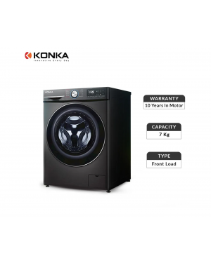 Konka Washing Machine XQG70-12L21 - 7 kg Fully Automatic Front Loading With Inverter Motor