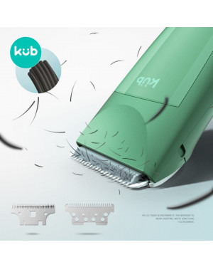 KUB Jn005 Hair Cutter (9Pcs/Set) Green