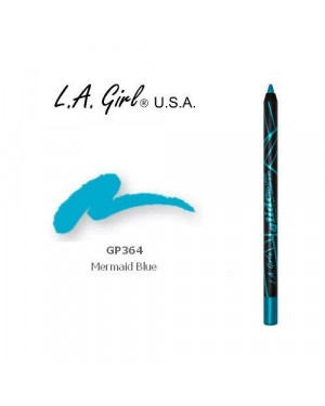 L.A. Girl Cosmetics Gel Glide Eyeliner Pencil 364 Mermaid Blue 1.2gm