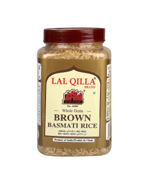 Lal Qilla Brown Basmati Rice 1kg Jar