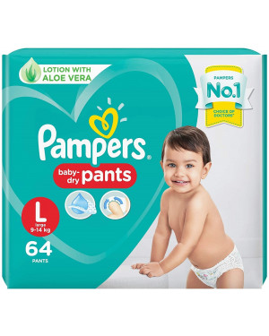Pampers Pant 64's (Lg)