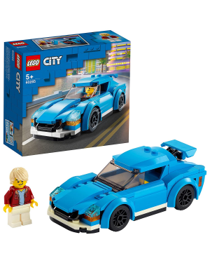 LEGO 60285 City Great Vehicles Sports Car Toy with Removable Roof, Racing Cars Building Sets