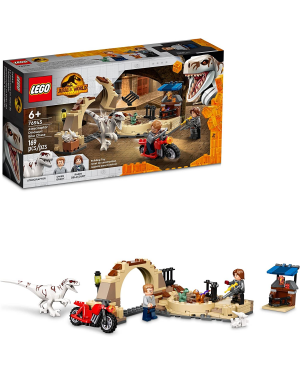 LEGO Jurassic World Dominion Atrociraptor Dinosaur: Bike Chase 76945 Building Toy Set