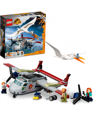LEGO Jurassic World Dominion Quetzalcoatlus Plane Ambush 76947 Dinosaur Building Toy