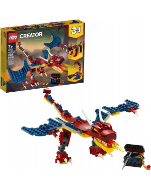 LEGO Creator 3in1 Fire Dragon 31102 (234 Pieces)