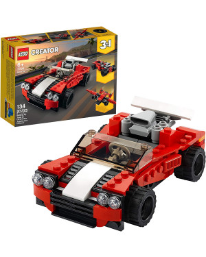 LEGO Creator 3in1 Sports Car Toy 31100 (134 pieces)