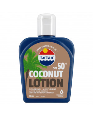 Le Tan Coconut SPF 50+ Lotion 125ml