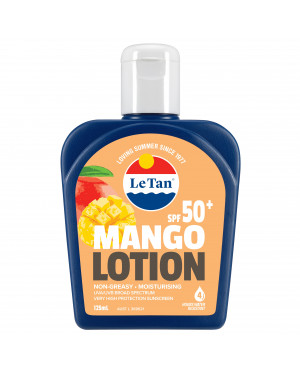 Le Tan Mango SPF 50+ Lotion 125ml