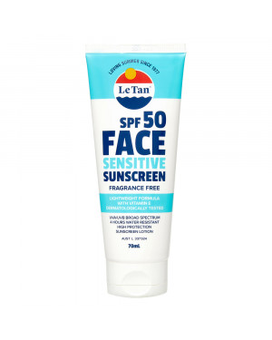 Le Tan Sensitive Face Sunscreen SPF 50 70ml