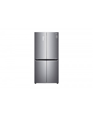 LG 594 L Multi-door-refrigerators with Inverter Linear Compressor in Platinum Silver GFB4539PZ