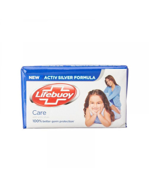 Lifebuoy Care Active Silver Formula Red Soap -100g