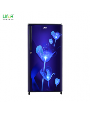 Lifor 170 Ltr Plain Blue Refrigerator