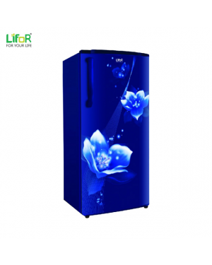 Lifor 185 Ltr Flower Blue Refrigerator