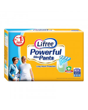 Lifree XL Size Diaper Pants For Men and Women- 9 Count