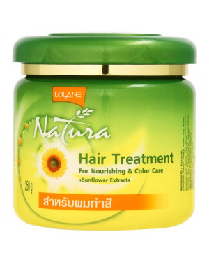 Lolane Natura Hair Treatment for Nourishing & color Care 250g.