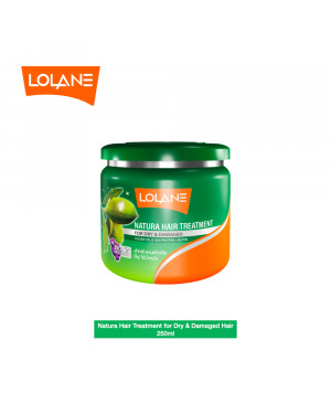 Lolane Natura Hair Treatment for Dry & Damaged Hair 250g.