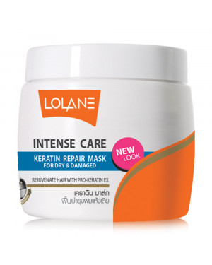 Lolane Intense Care Keratin Repair Mask For Dry & Damaged 200g