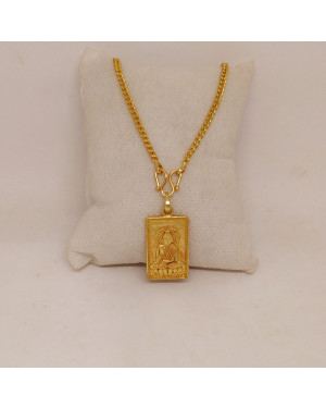 Lord Buddha Pendent With Chain