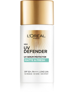 L’Oréal Paris UV Defender Serum Protector Sunscreen SPF 50 PA+++ (Matte & Fresh)-50ml