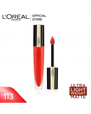 L'Oreal Paris Rouge Signature Matte Lipstick - 113