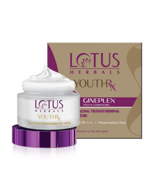 Lotus Herbals YouthRX Anti Ageing Transforming Creme SPF 25 Pa+++ Preservative Free, 50g