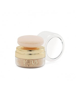 LOTUS HERBALS Naturalblend Translucent Loose Powder with Auto Puff SPF-15, Iceberg 810 Compact 10 g