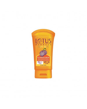 Lotus Herbals Safe Sun Sun Block Cream PA+++ SPF 30, 50gm