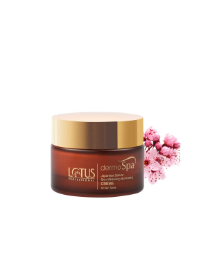 Lotus Dermo Spa Japanese Sakura Skin Whitening and Illuminating Day Creme with SPF20, 50g