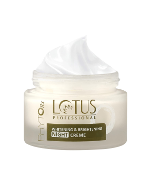 Lotus Professional Phyto-Rx Whitening & Brightening Night Creme (50gm)