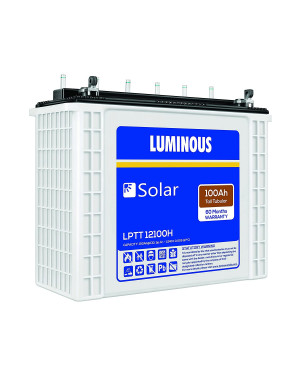 Luminous LPTT 12100H 100Ah Tall Tubular Solar Battery