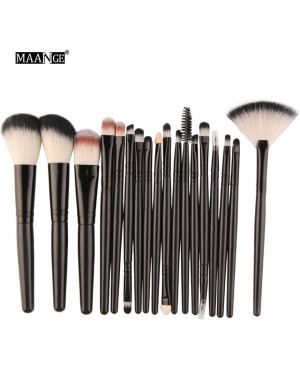MAANGE 18pcs Makeup Brushes Comestic Powder Foundation Blush Eyeshadow MAG 5445HB