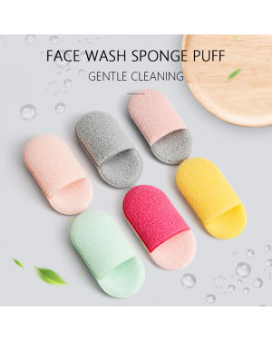 Maange 1pc Soft Facial Cleansing Sponge Face Wash Exfoliating Makeup Puff Body Bath Shower Washing Sponges Puff Mag5863