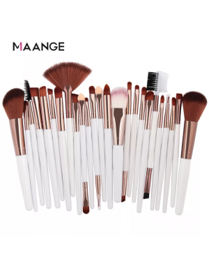 Maange 25pcs Makeup Brushes Set Beauty Foundation Blush Eye Shadow Concealer Brush Mag 5484sbk