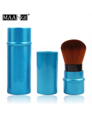 Maange 1pcs Retractable Soft Make Up Blush Powder Foundation Brush