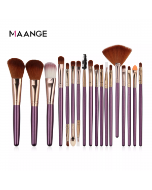 Maange 18pcs Makeup Brushes Comestic Powder Foundation Blush Eyeshadow Mag 5445zk